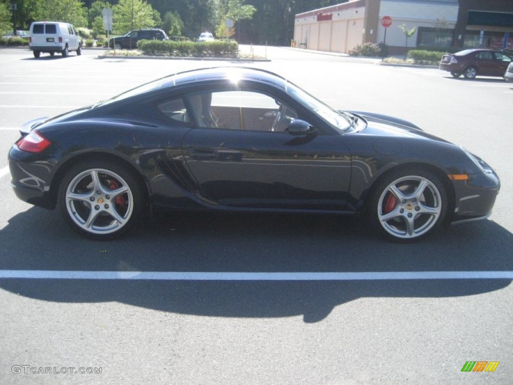 2006 Cayman S - Midnight Blue Metallic / Sand Beige photo #6