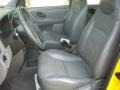 Medium Graphite Grey 2001 Ford Escape XLS V6 4WD Interior Color