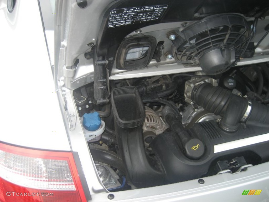 2007 911 Carrera Coupe - Arctic Silver Metallic / Black photo #26