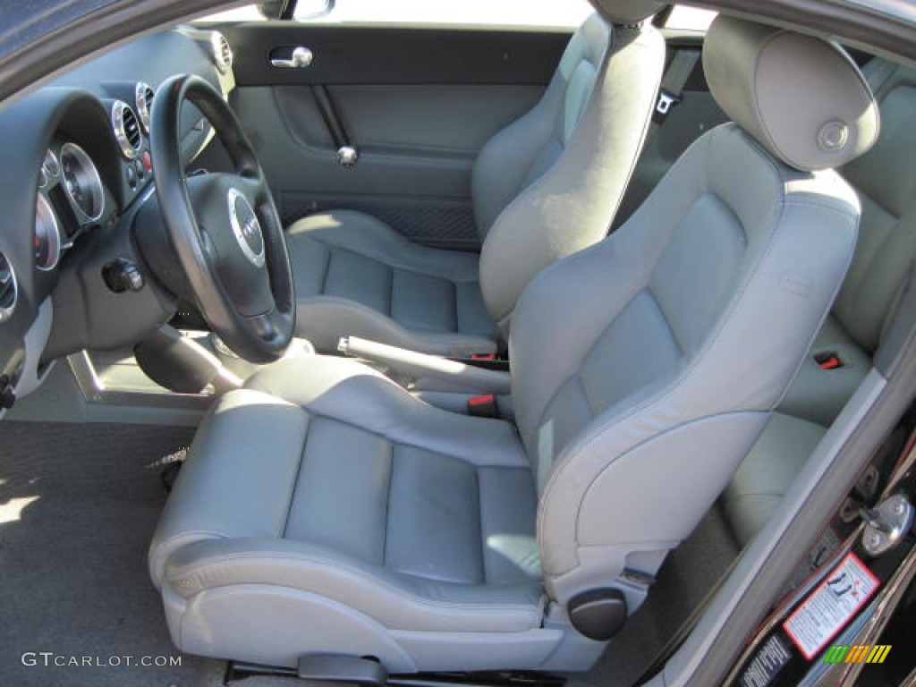 Aviator Grey Interior 2002 Audi TT 1.8T quattro Coupe Photo #51294883