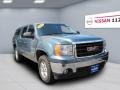2008 Stealth Gray Metallic GMC Sierra 1500 SLE Crew Cab 4x4  photo #4
