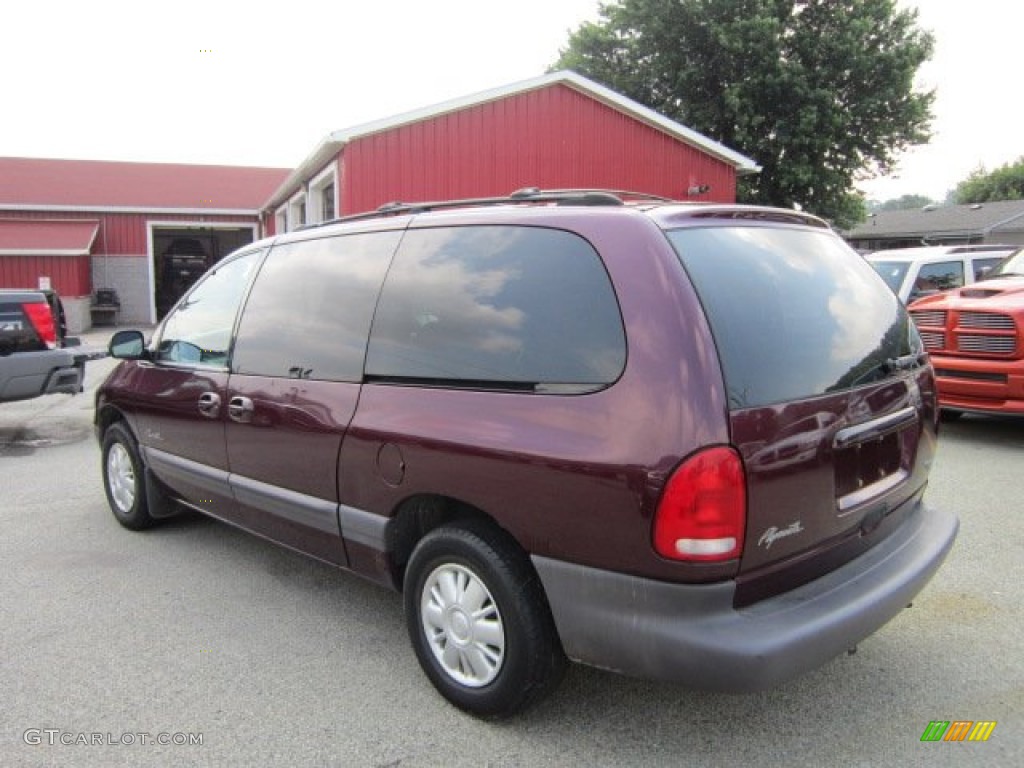 1999 Grand Voyager SE - Deep Cranberry Pearl / Mist Gray photo #3