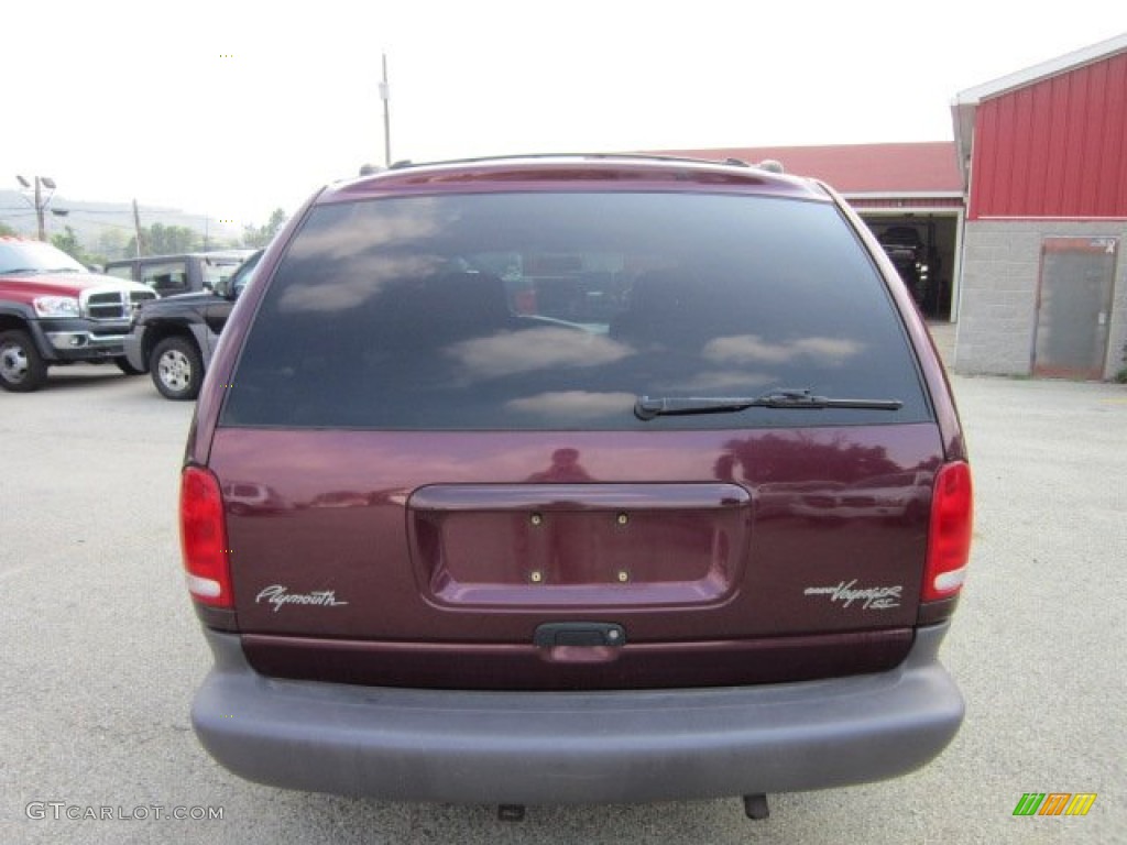 1999 Grand Voyager SE - Deep Cranberry Pearl / Mist Gray photo #4