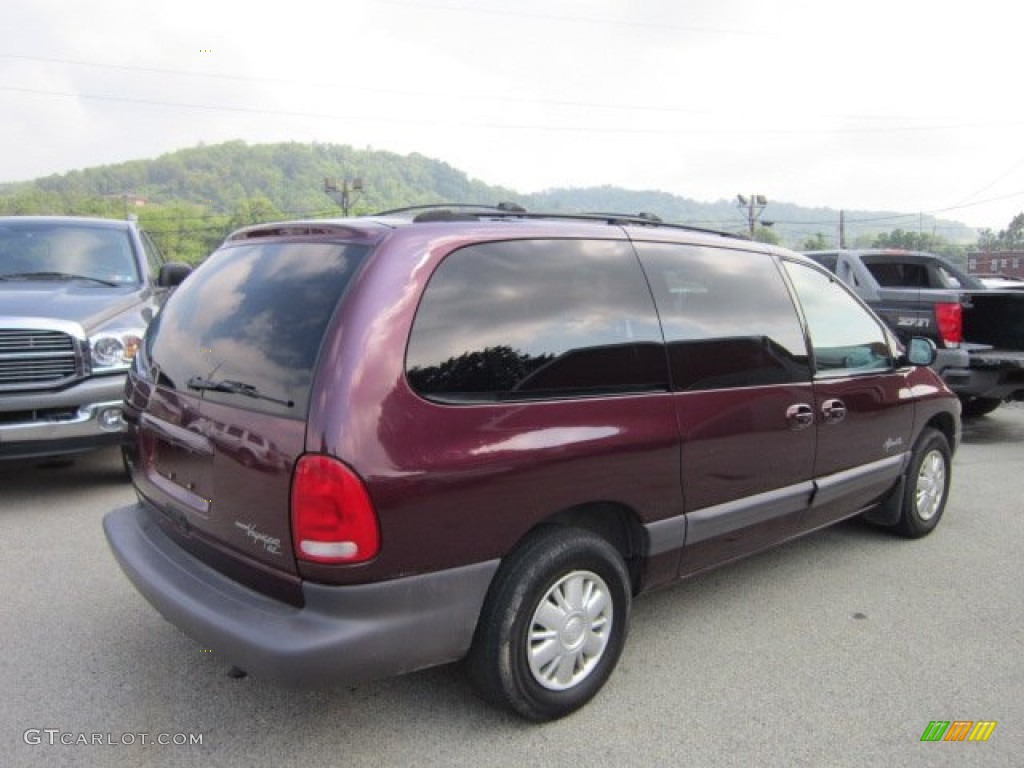 1999 Grand Voyager SE - Deep Cranberry Pearl / Mist Gray photo #5