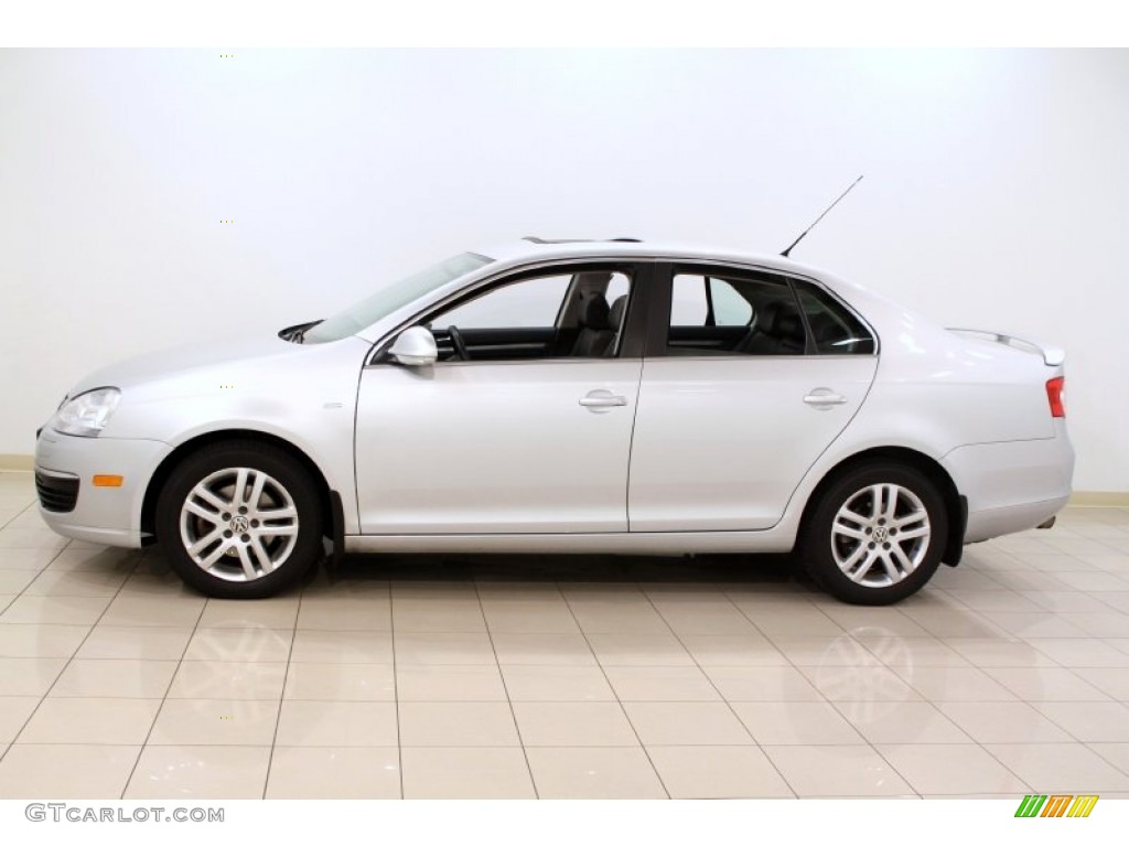 Reflex Silver Metallic 2007 Volkswagen Jetta Wolfsburg Edition Sedan Exterior Photo #51296605