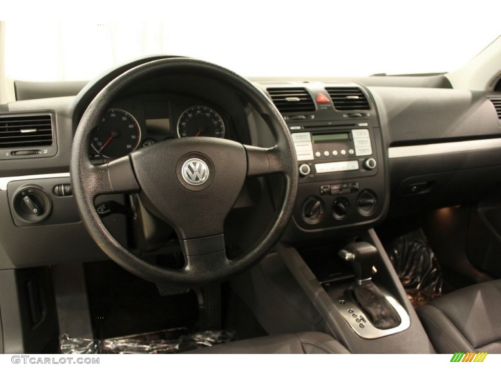2007 Volkswagen Jetta Wolfsburg Edition Sedan Anthracite Dashboard Photo #51296680