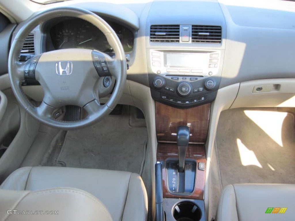 2006 Accord EX-L Sedan - Desert Mist Metallic / Ivory photo #5