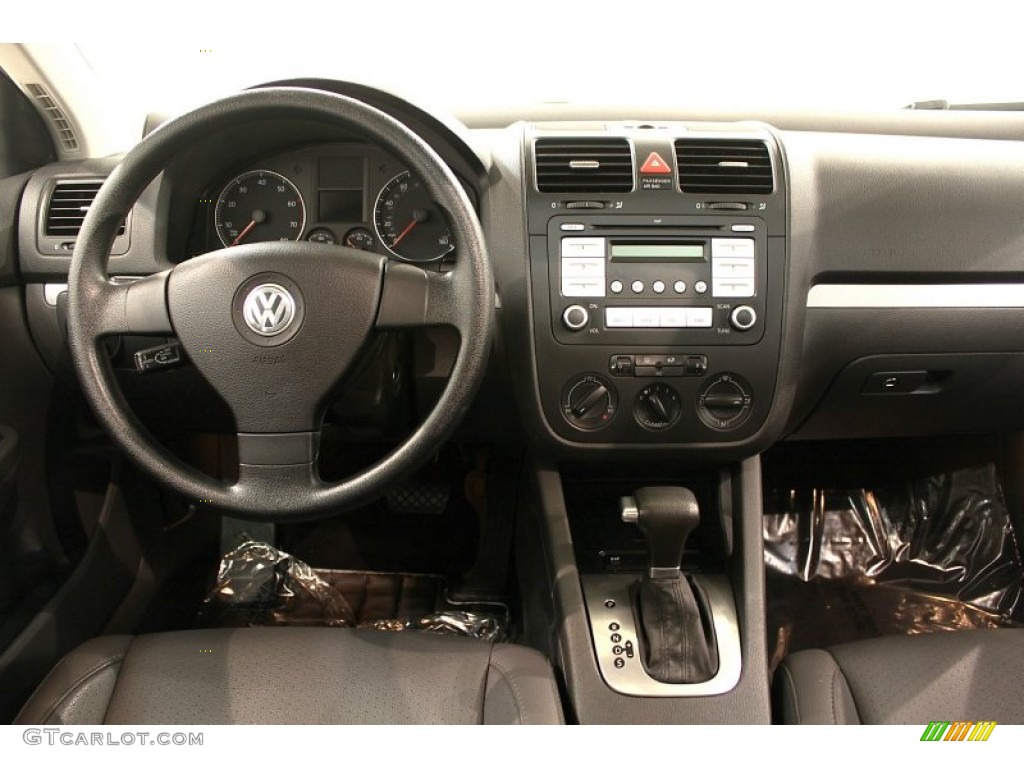 2007 Volkswagen Jetta Wolfsburg Edition Sedan Anthracite Dashboard Photo #51296800
