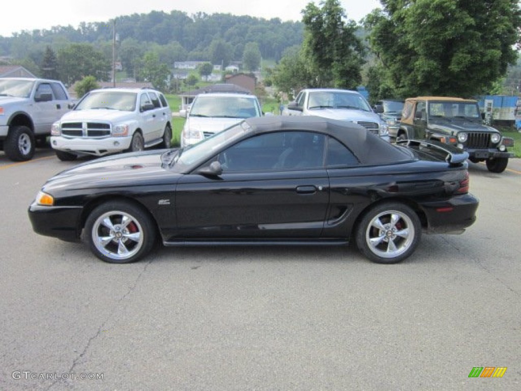 Black 1994 Ford Mustang GT Convertible Exterior Photo #51296806