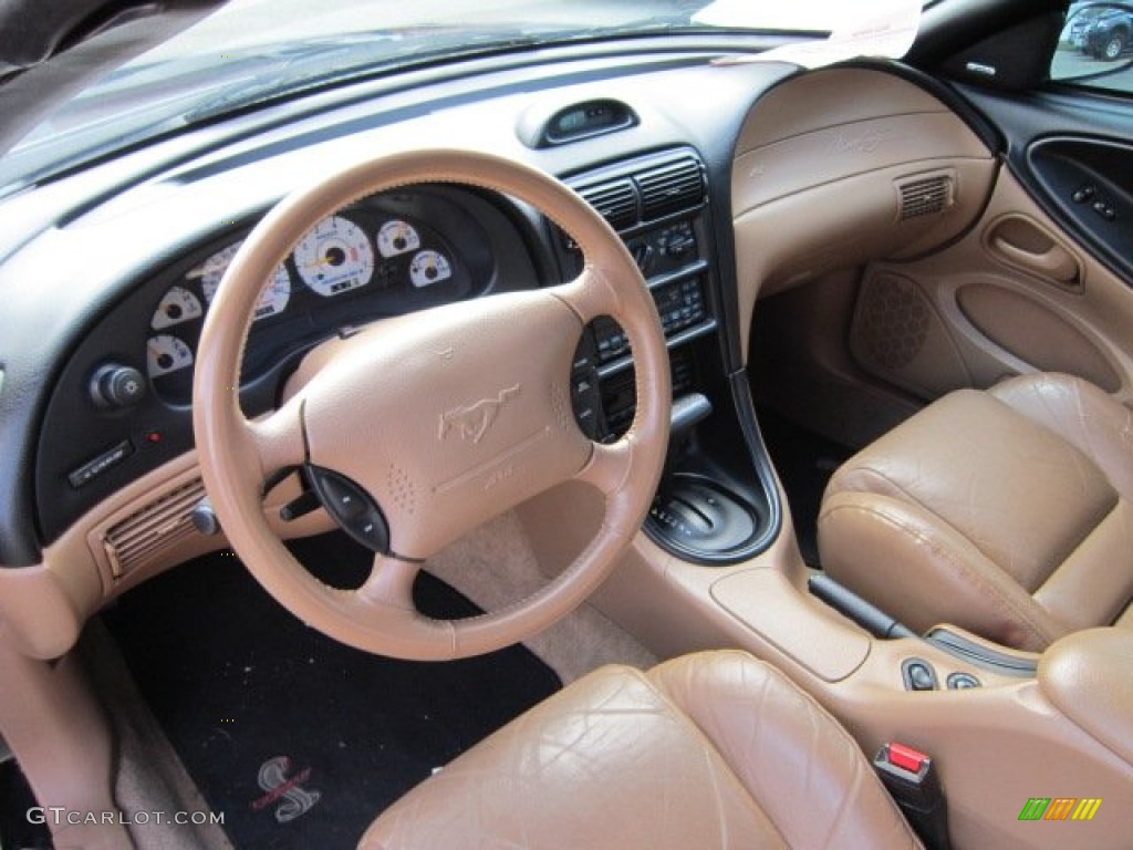 1994 Mustang GT Convertible - Black / Saddle photo #12