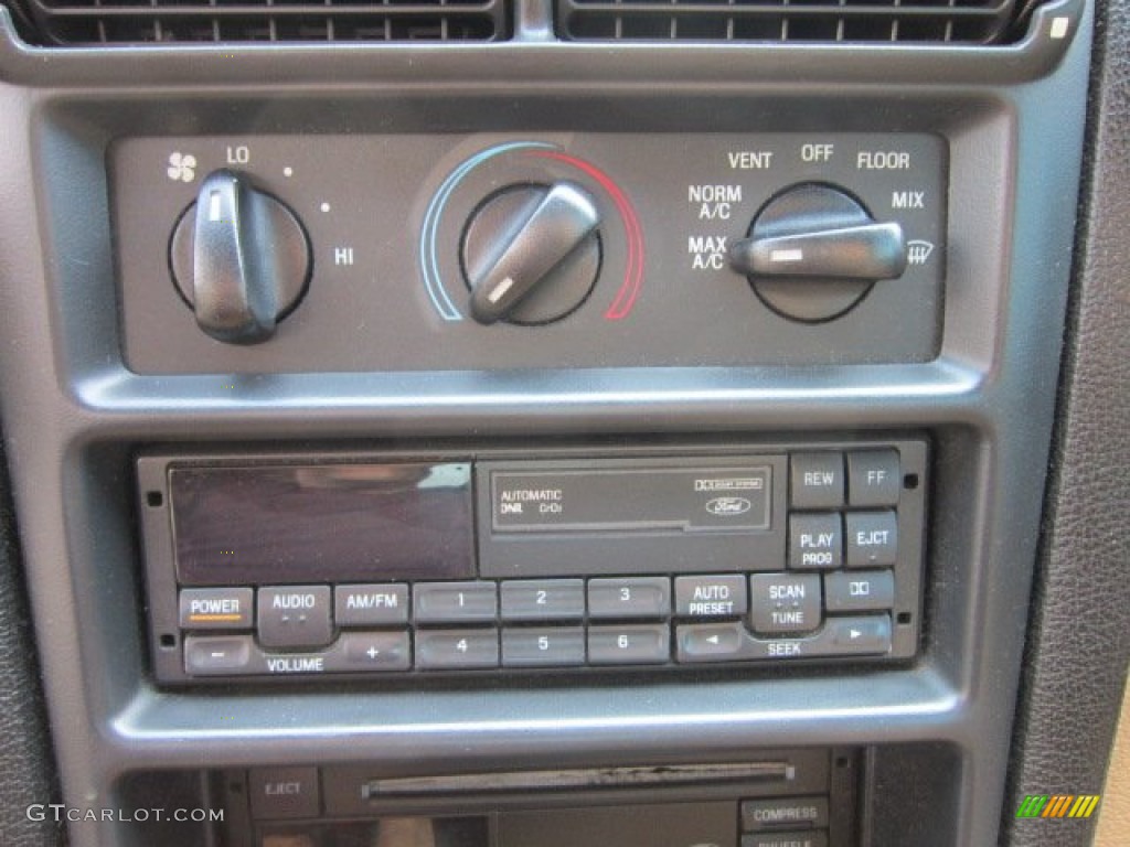 1994 Ford Mustang GT Convertible Controls Photos