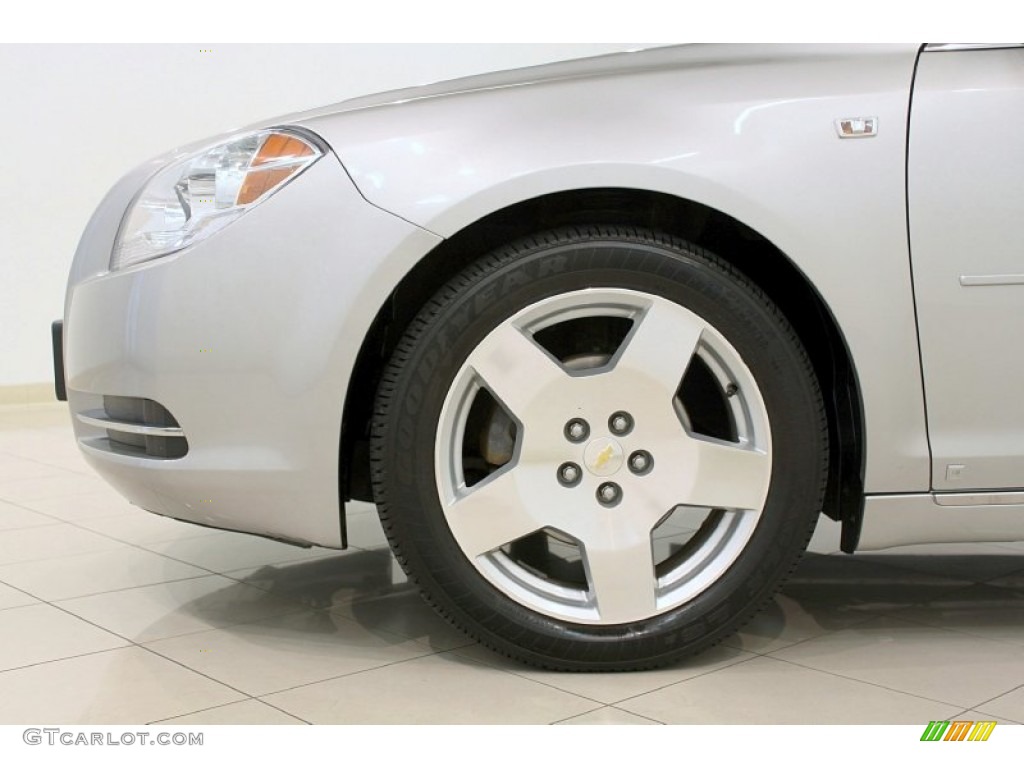 2008 Malibu LT Sedan - Silverstone Metallic / Ebony photo #20