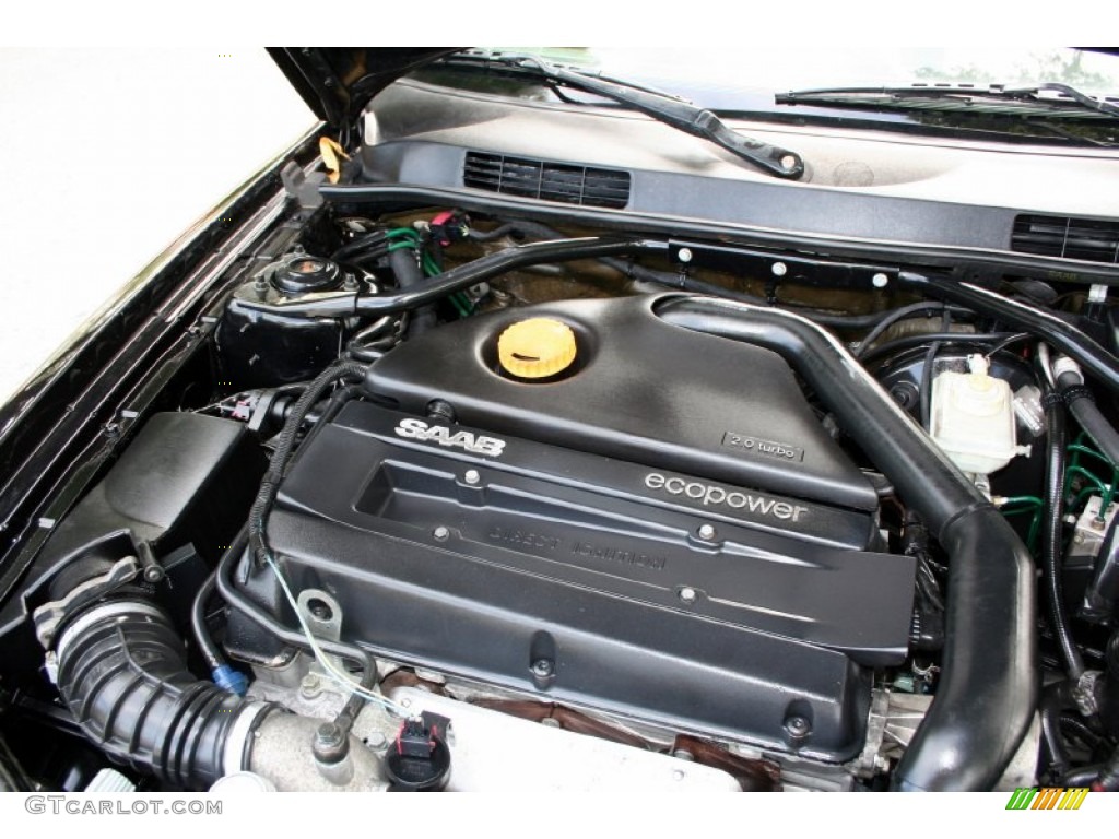 2001 Saab 9-3 SE Convertible 2.0 Liter Turbocharged DOHC 16-Valve 4 Cylinder Engine Photo #51298393