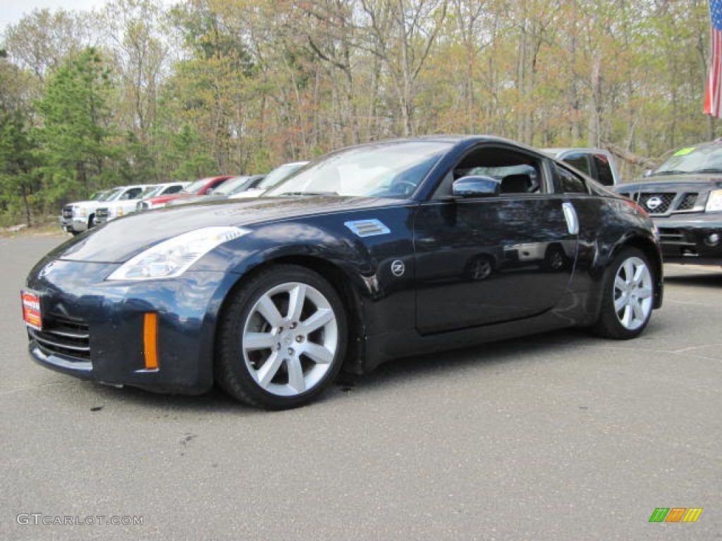 2008 San Marino Blue Nissan 350Z Coupe 51289624