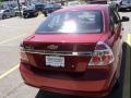 2010 Sport Red Chevrolet Aveo LT Sedan  photo #3