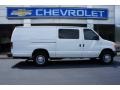Oxford White - E Series Van E350 Commercial Extended Photo No. 1