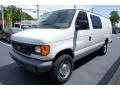 Oxford White - E Series Van E350 Commercial Extended Photo No. 4