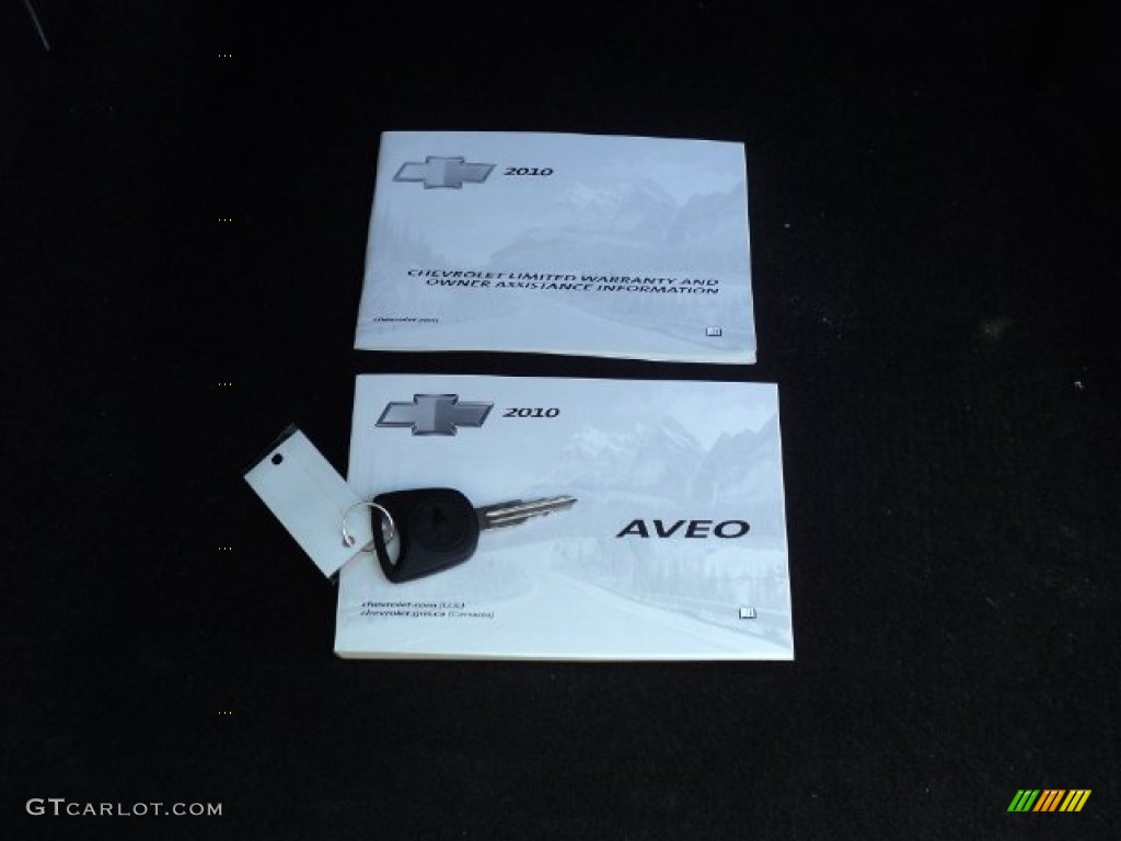 2010 Aveo LT Sedan - Sport Red / Charcoal photo #16