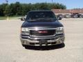 2003 Carbon Metallic GMC Sierra 1500 SLE Extended Cab  photo #2