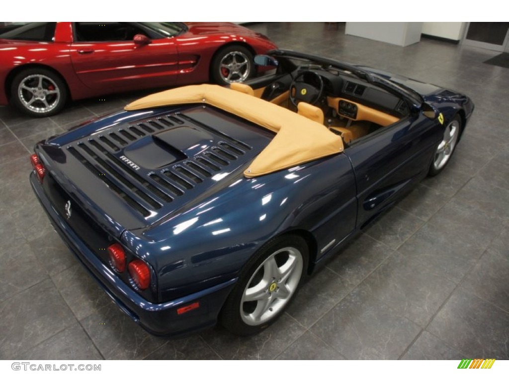 Blu Swaters Metallic (Dark Blue) 1995 Ferrari F355 Spider Exterior Photo #51299170