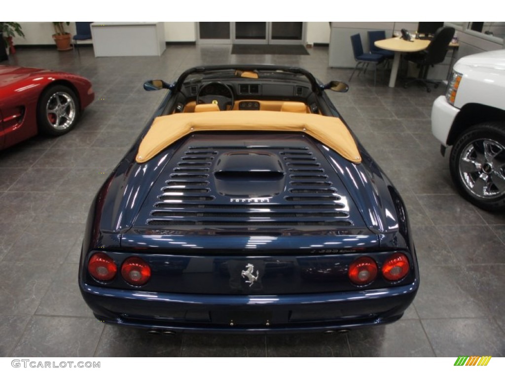 Blu Swaters Metallic (Dark Blue) 1995 Ferrari F355 Spider Exterior Photo #51299188