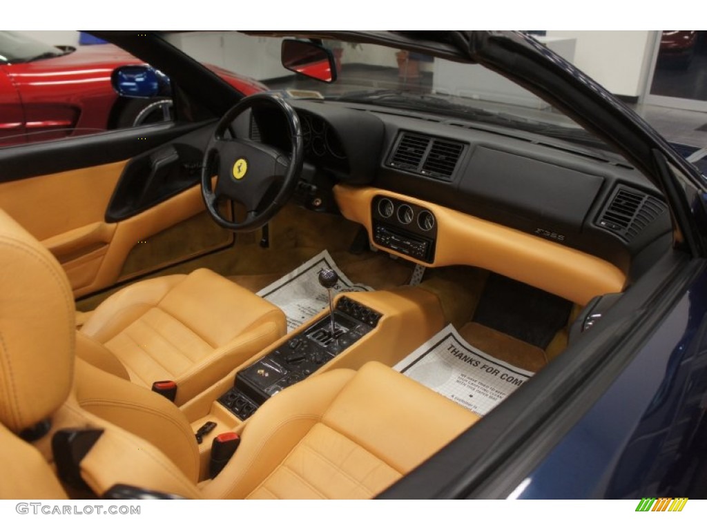 Tan Interior 1995 Ferrari F355 Spider Photo #51299491