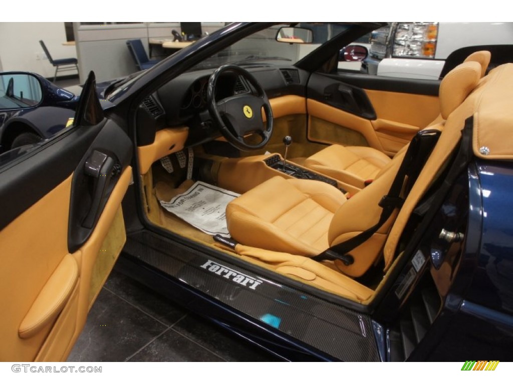 Tan Interior 1995 Ferrari F355 Spider Photo #51299659