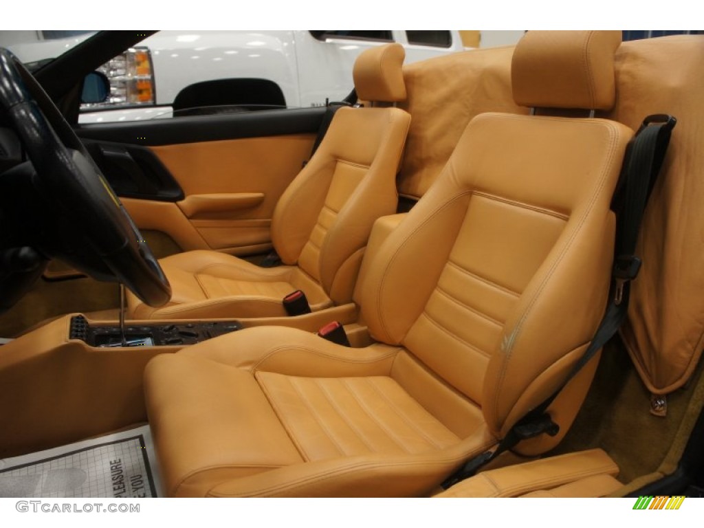 Tan Interior 1995 Ferrari F355 Spider Photo #51299740