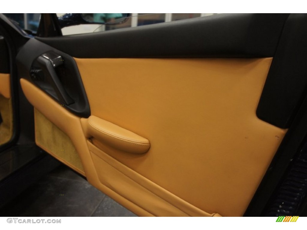 1995 F355 Spider - Blu Swaters Metallic (Dark Blue) / Tan photo #63