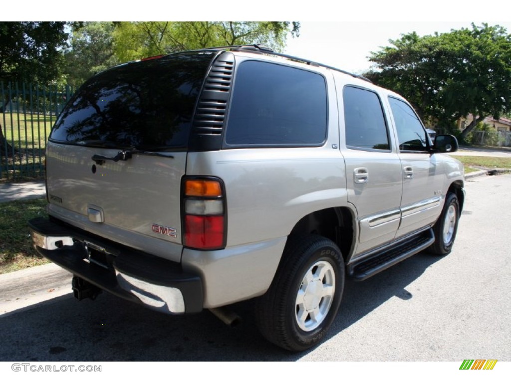 2004 Yukon SLT 4x4 - Silver Birch Metallic / Pewter/Dark Pewter photo #8