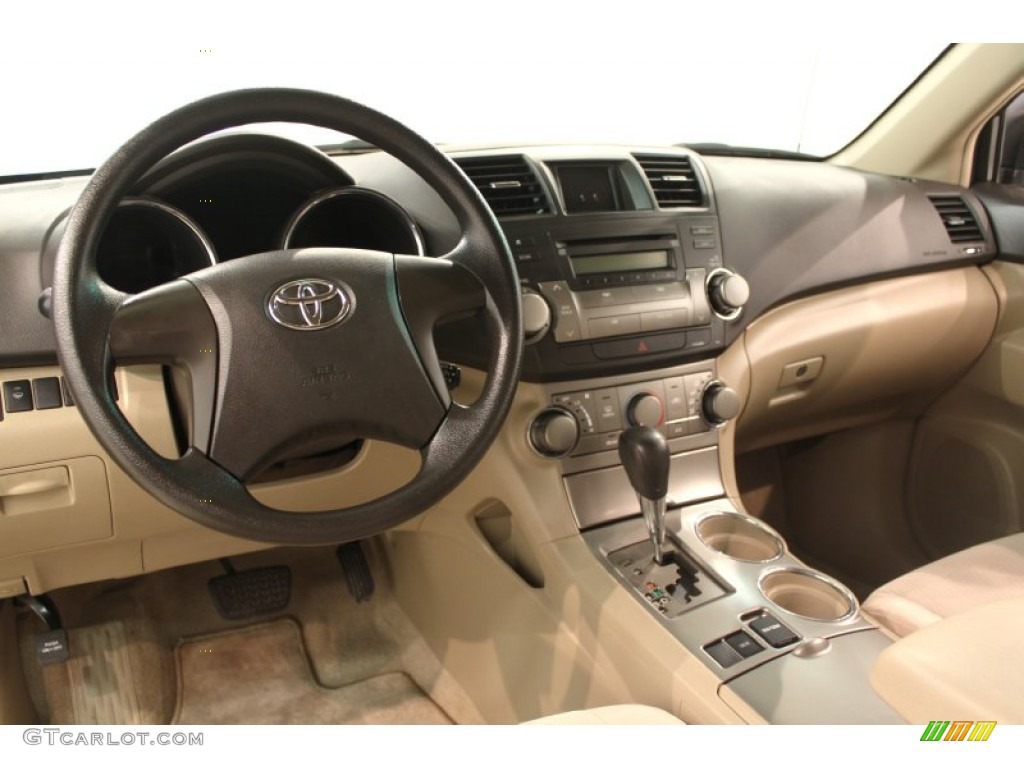 Sand Beige Interior 2009 Toyota Highlander Standard Highlander Model Photo #51301189