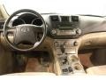 Sand Beige 2009 Toyota Highlander Standard Highlander Model Dashboard