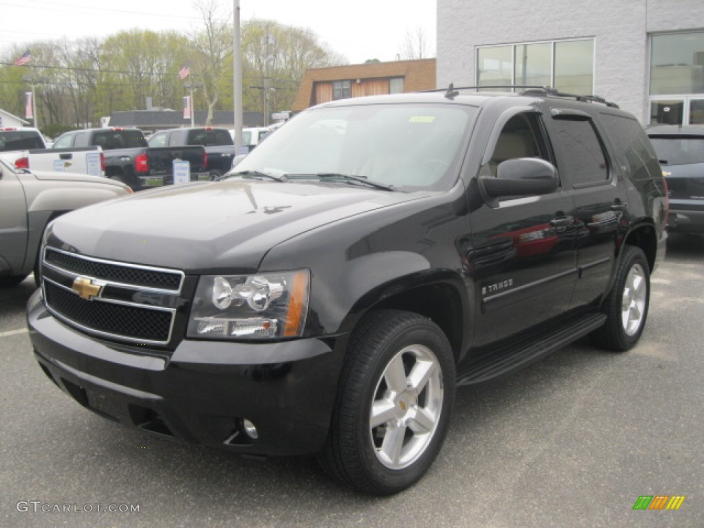 Black 2007 Chevrolet Tahoe LTZ 4x4 Exterior Photo #51301921