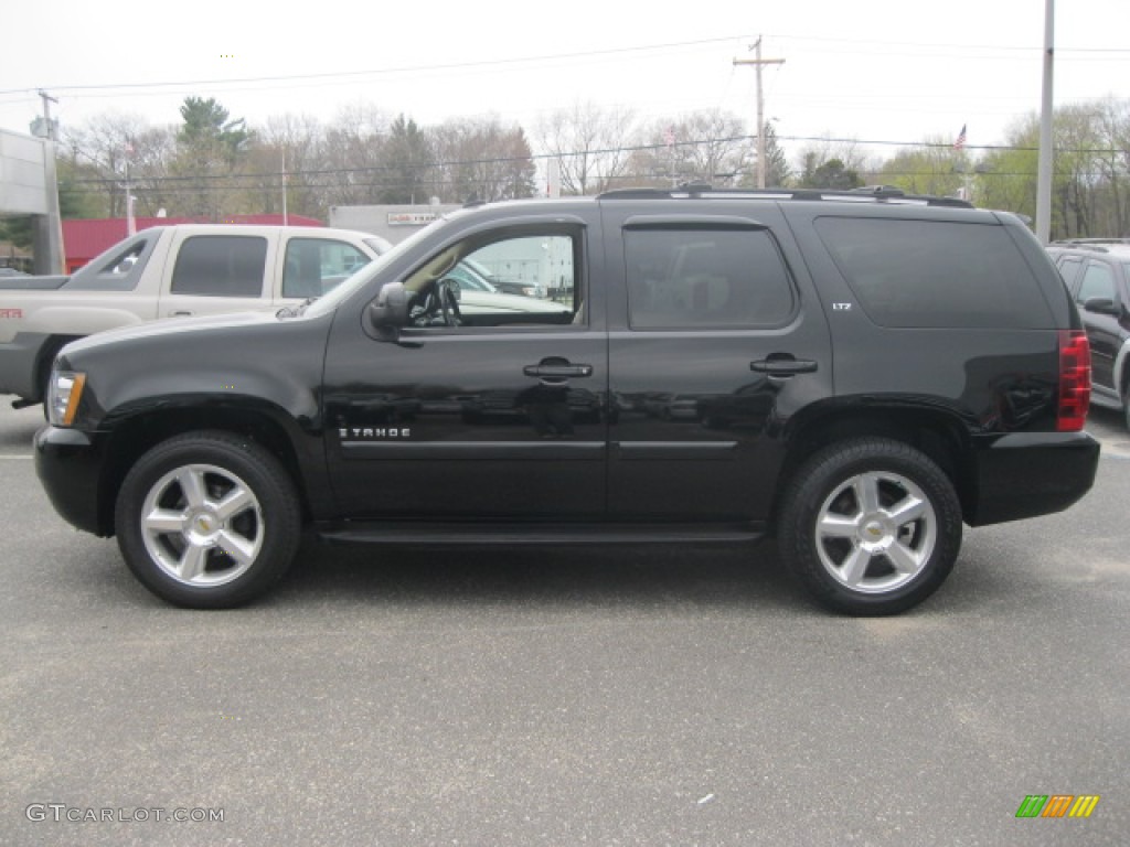 Black 2007 Chevrolet Tahoe LTZ 4x4 Exterior Photo #51301936