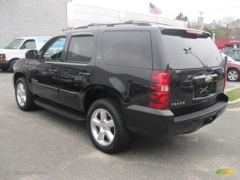 Black 2007 Chevrolet Tahoe LTZ 4x4 Exterior Photo #51301948