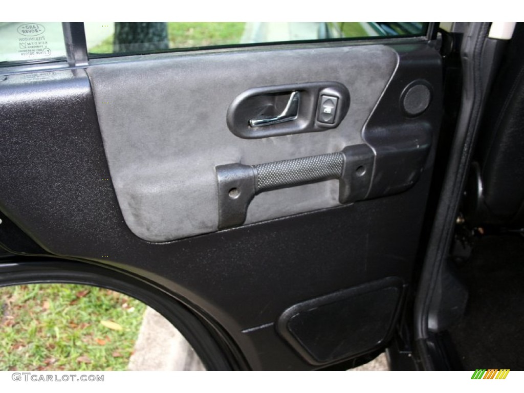 2004 Land Rover Discovery HSE Black Door Panel Photo #51302122