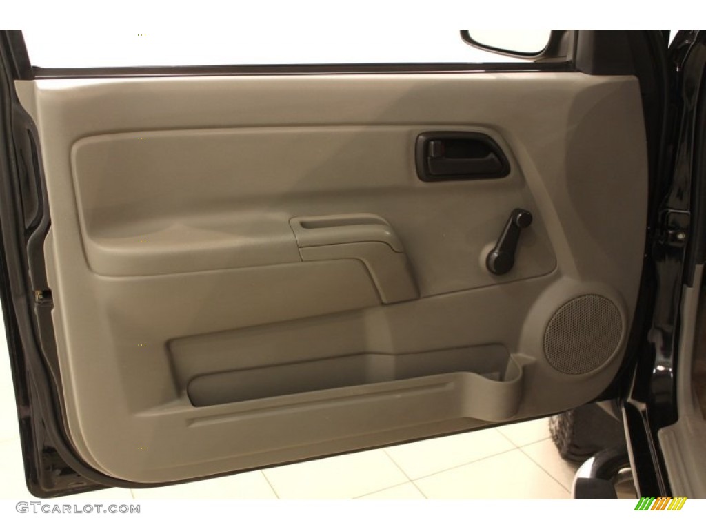 2005 Colorado Z71 Regular Cab 4x4 - Black / Sandstone photo #5