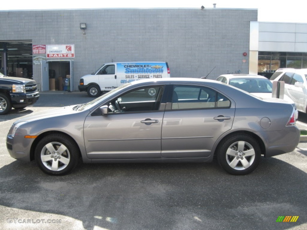 2007 Fusion SE V6 AWD - Tungsten Grey Metallic / Charcoal Black photo #2