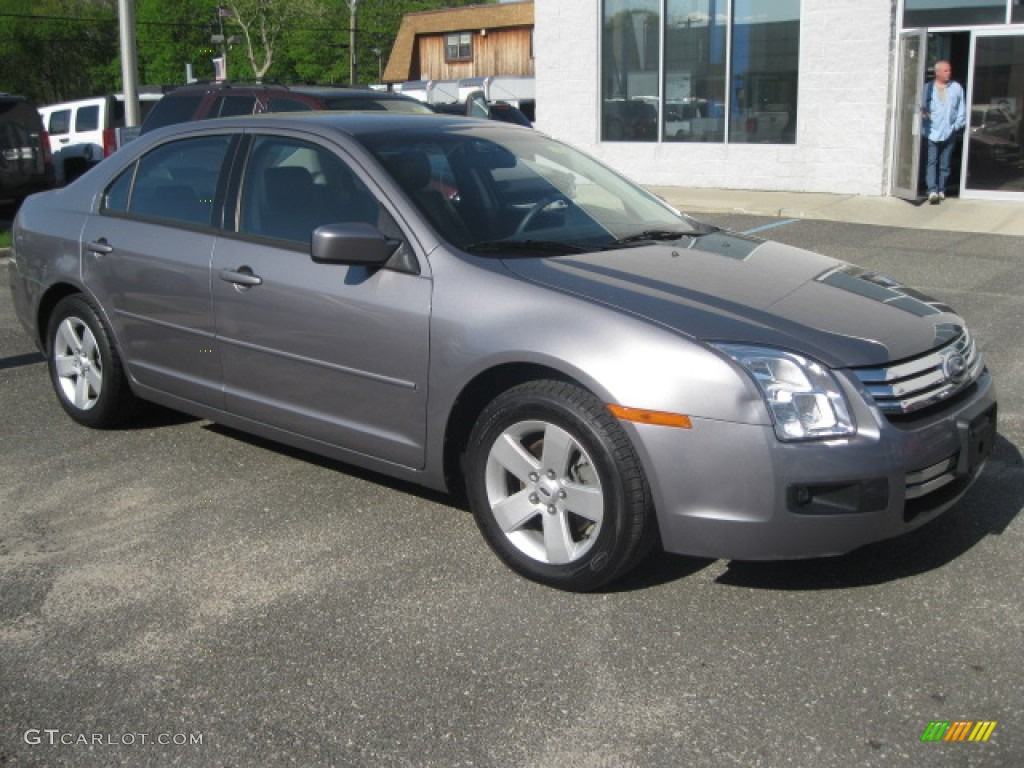 2007 Fusion SE V6 AWD - Tungsten Grey Metallic / Charcoal Black photo #6