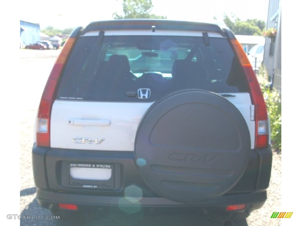 2003 CR-V EX 4WD - Taffeta White / Black photo #10