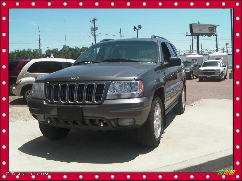 2003 Grand Cherokee Overland 4x4 - Graphite Metallic / Dark Slate Gray/Light Slate Gray photo #1