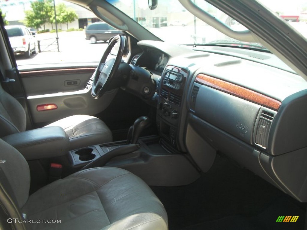 2003 Grand Cherokee Overland 4x4 - Graphite Metallic / Dark Slate Gray/Light Slate Gray photo #5