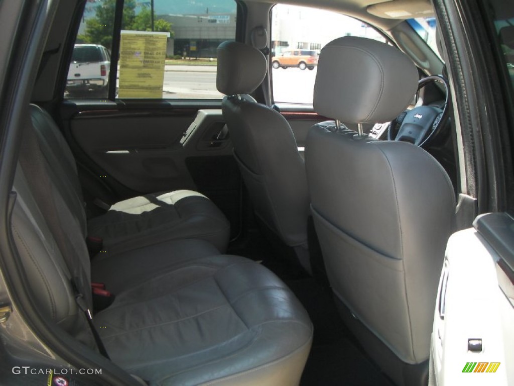 2003 Grand Cherokee Overland 4x4 - Graphite Metallic / Dark Slate Gray/Light Slate Gray photo #6