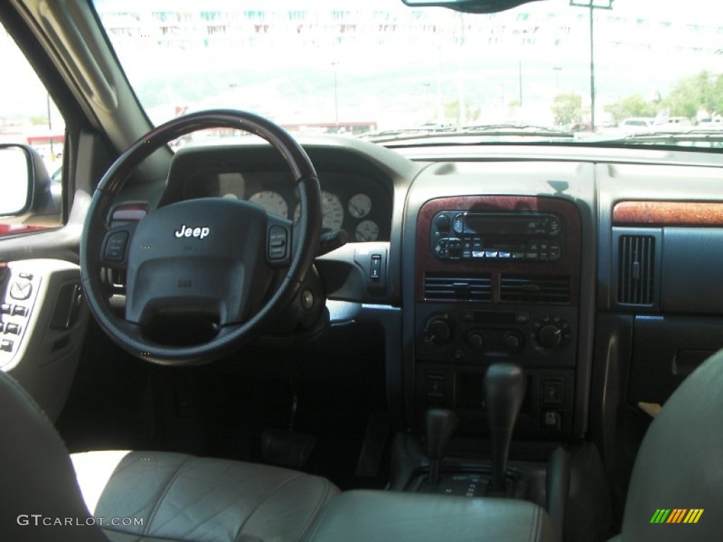 2003 Grand Cherokee Overland 4x4 - Graphite Metallic / Dark Slate Gray/Light Slate Gray photo #7