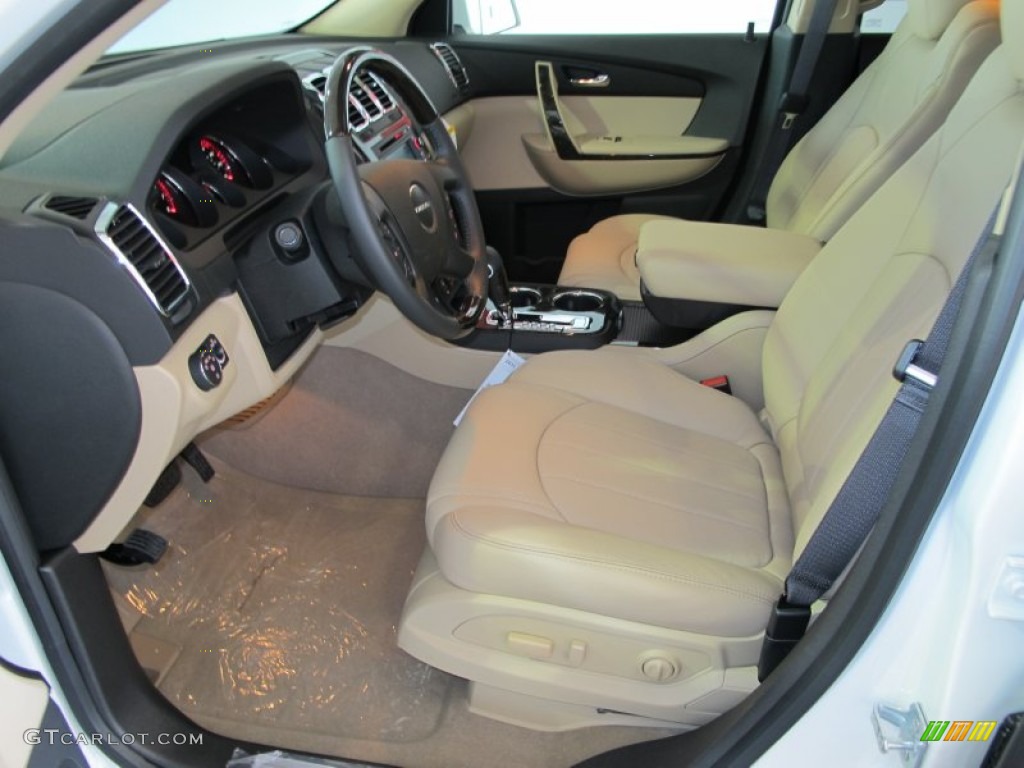 2011 Acadia Denali - Summit White / Cashmere photo #14