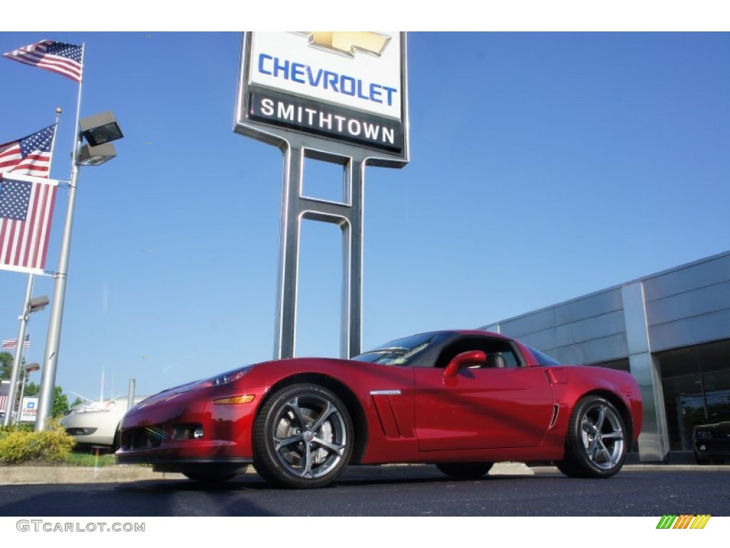 2011 Corvette Grand Sport Coupe - Crystal Red Tintcoat Metallic / Ebony Black photo #1