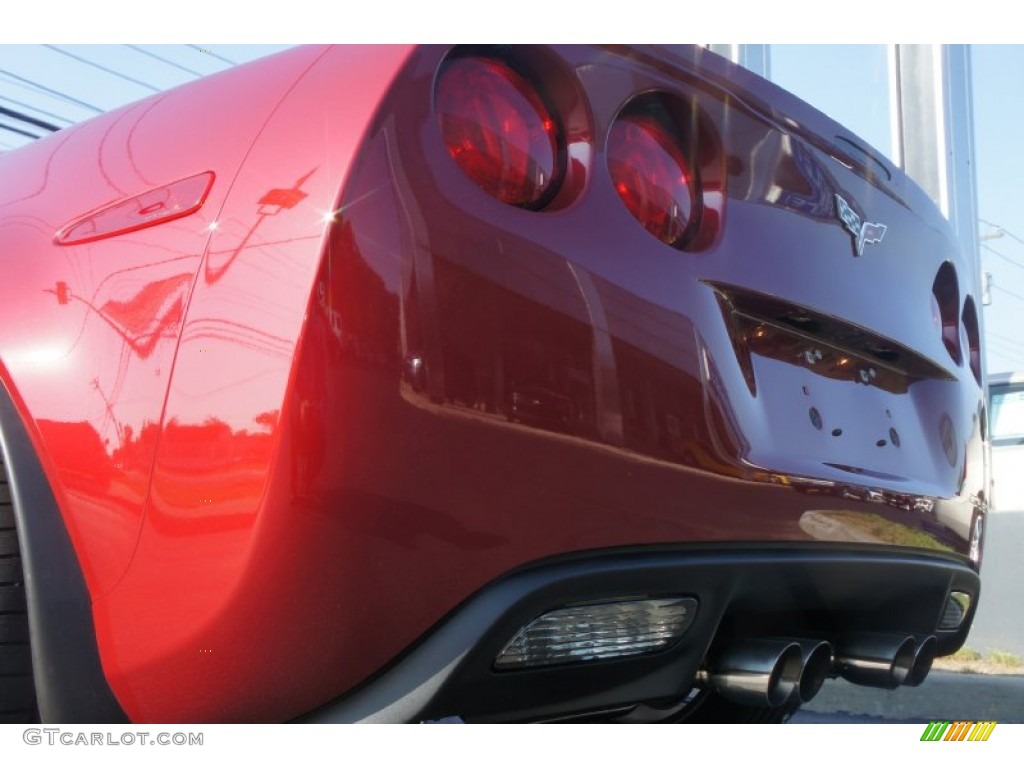 2011 Corvette Grand Sport Coupe - Crystal Red Tintcoat Metallic / Ebony Black photo #17