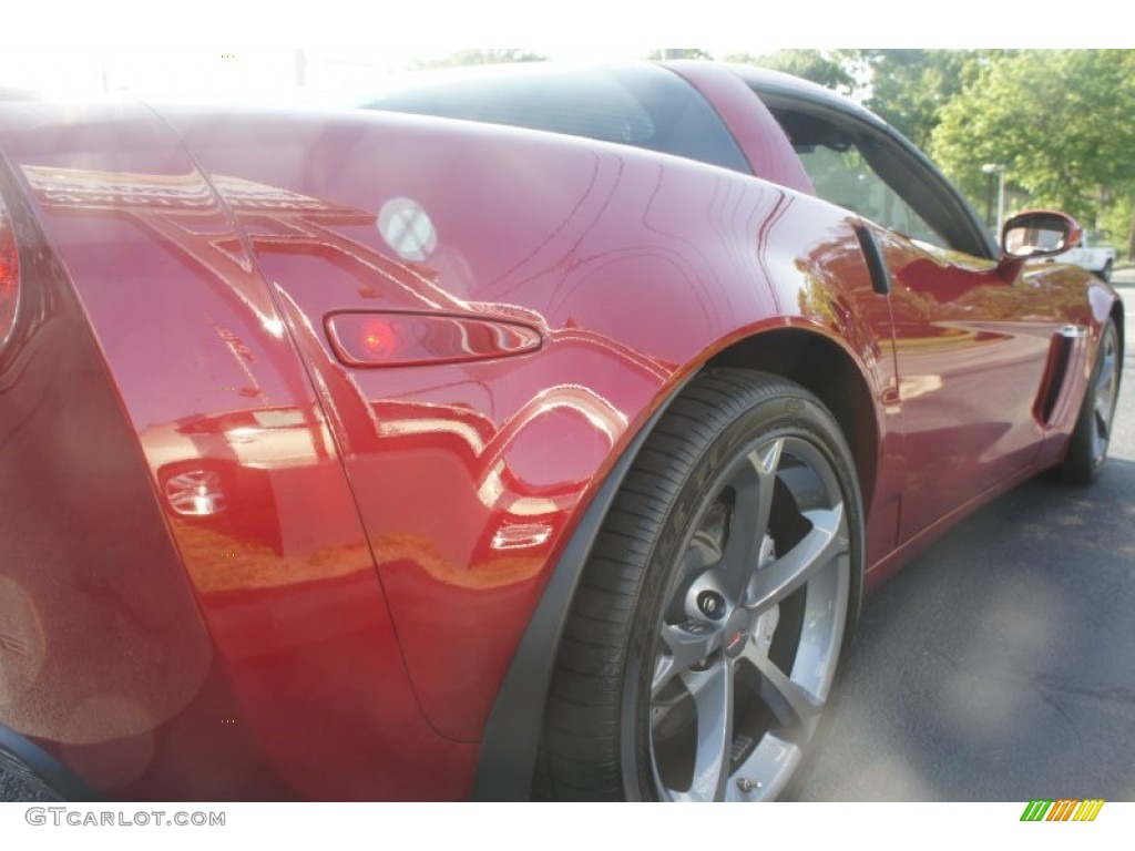 2011 Corvette Grand Sport Coupe - Crystal Red Tintcoat Metallic / Ebony Black photo #19