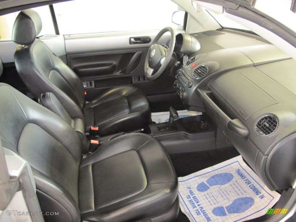 Black Interior 2007 Volkswagen New Beetle 2.5 Convertible Photo #51305968