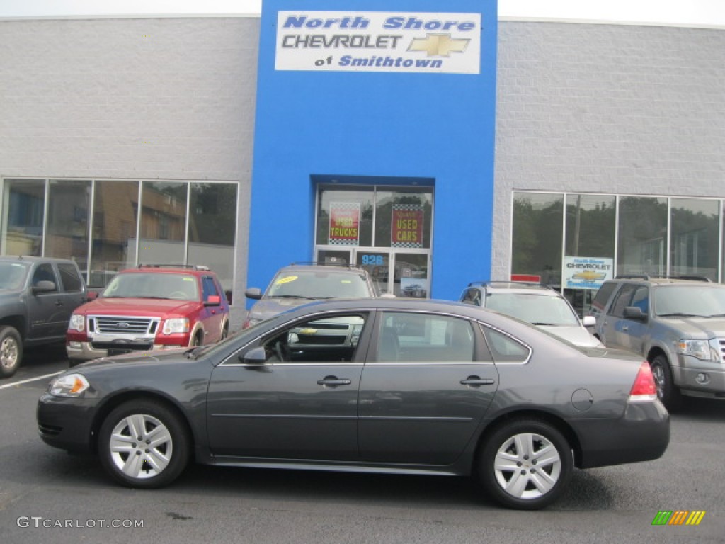 2011 Impala LS - Cyber Gray Metallic / Ebony photo #1